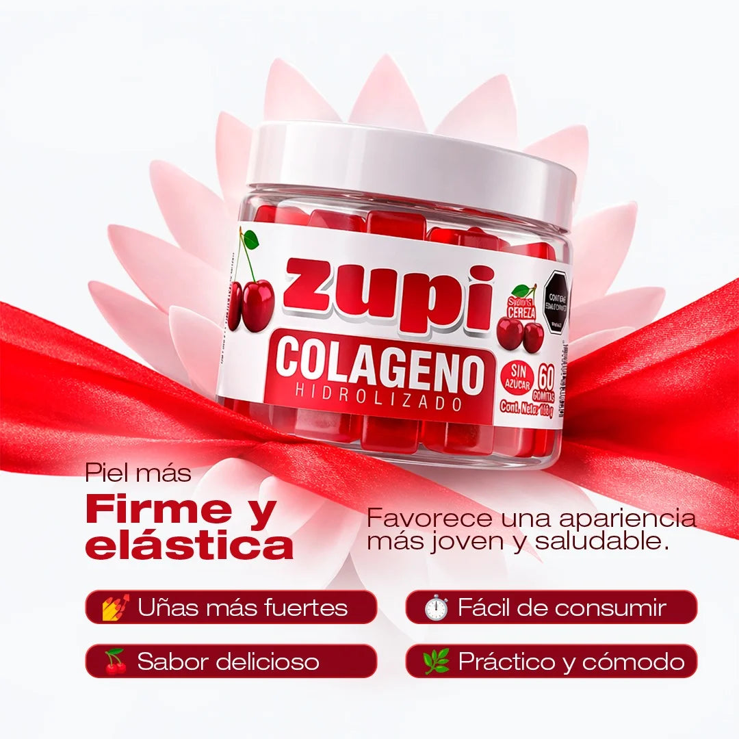 Gomas de Colágeno Hidrolizado Zupi