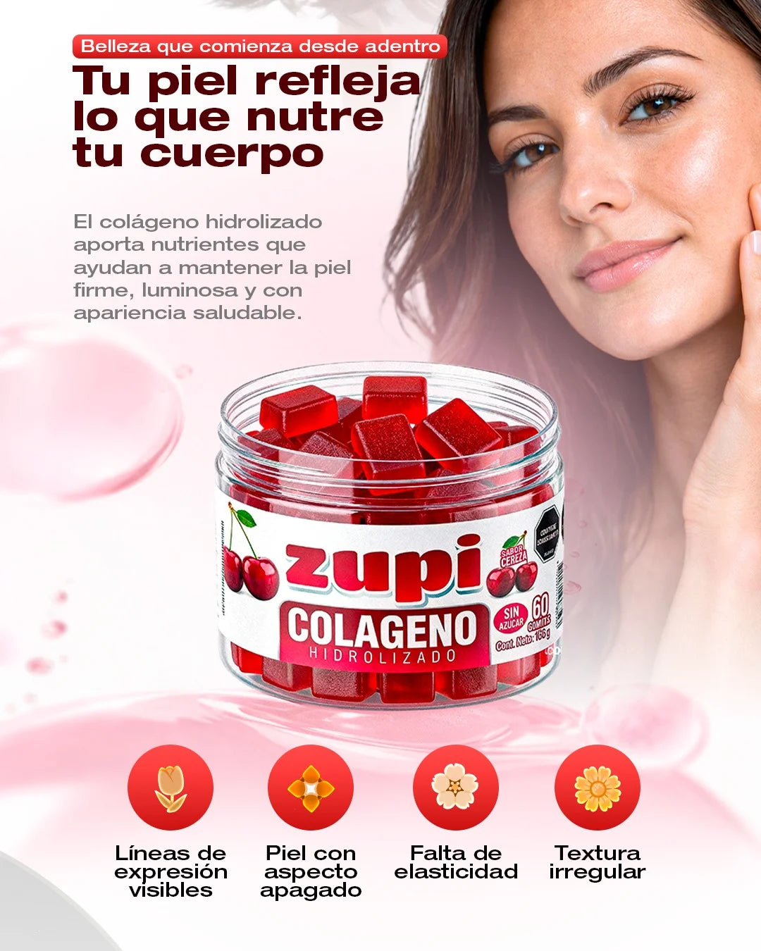 Gomas de Colágeno Hidrolizado Zupi